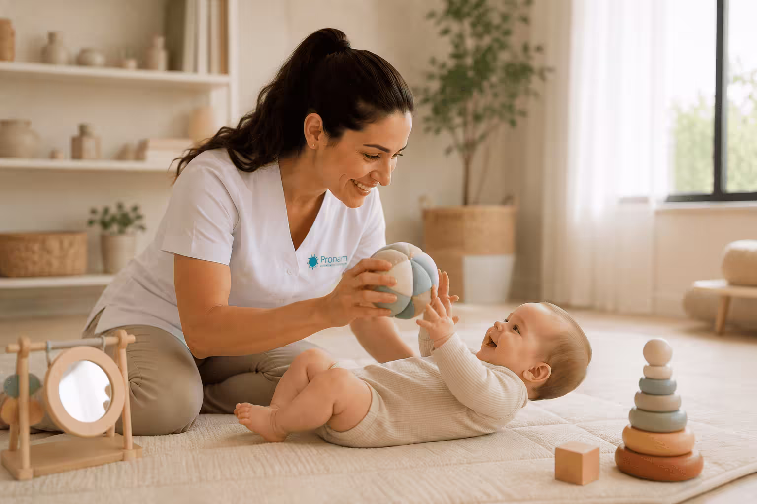 Taller estimula a tu bebé Promam, familia y bebé